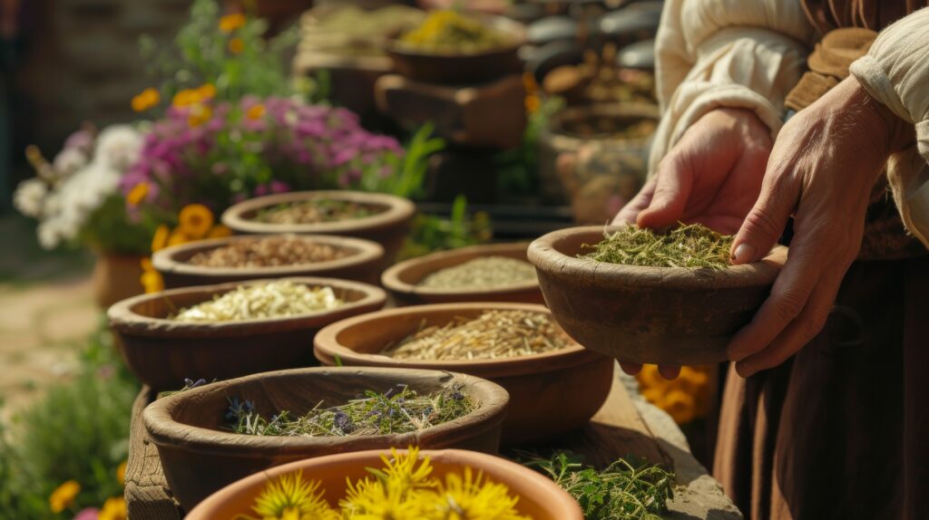 Integrative Medicine in Turkey: Your Amazing 2025 Guide 4 vecteezy ai generated highlight the tradition of herbal medicine 38819594